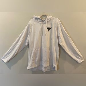 Men’s Under Armour Project Rock Pullover with Mesh Hoodie